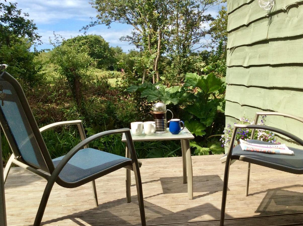 Beech Hut - A Streamside Family Escape Near Salcombe And Beaches South Milton Ngoại thất bức ảnh